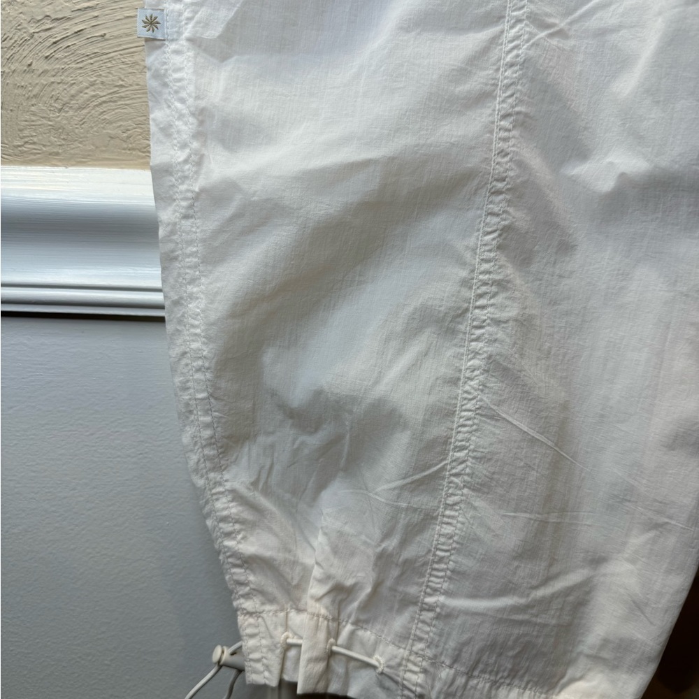 NWOT Athleta + Alicia Keys “Keys High Waist Utility Pant” White/Cream - Picture 10 of 14